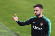 Portugal's Soccer Team Training Session